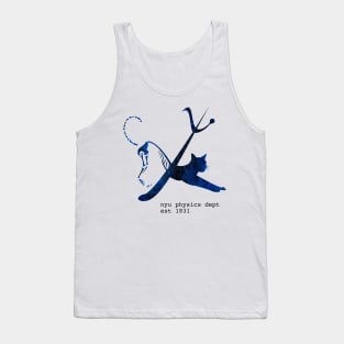 Starry Schrödinger's Cat Tank Top